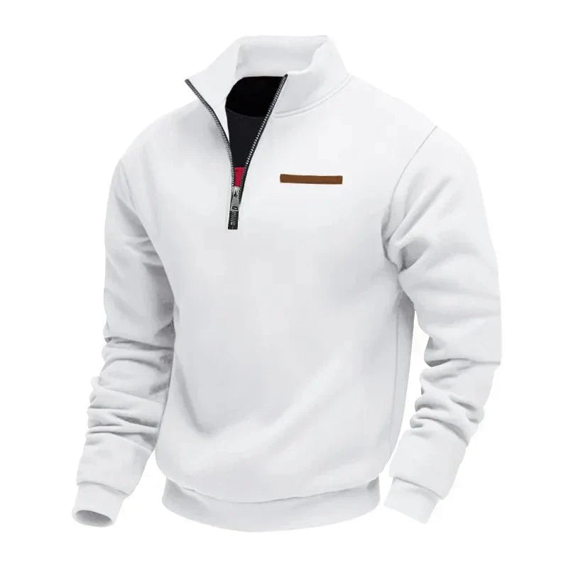 Soft fleece everyday pullover jumper for men | Adrien -7